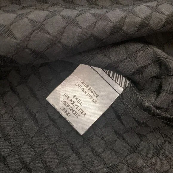 NWT Junie Blake Black Larynn Dress With Zipper Closure Size S - Picture 5 of 10